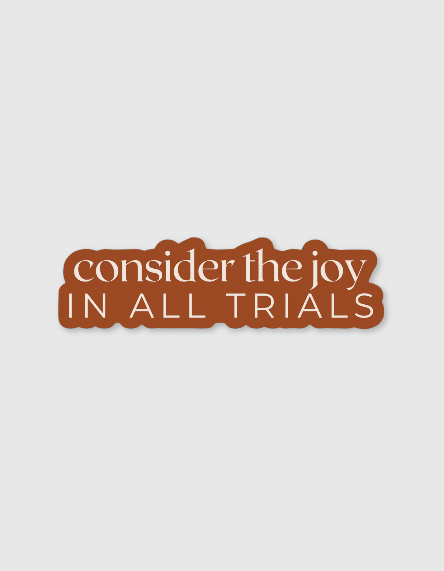 Consider the Joy Sticker
