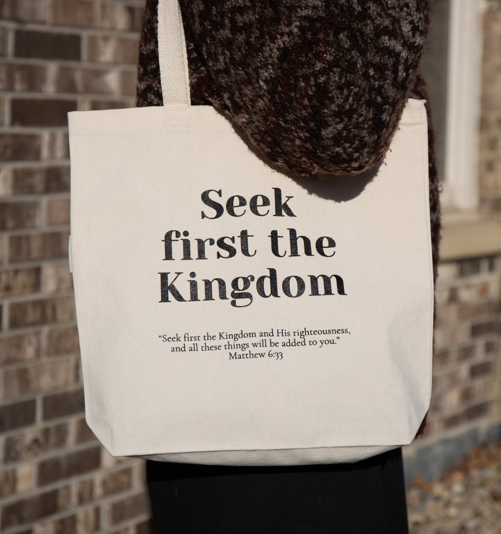 Seek First Tote