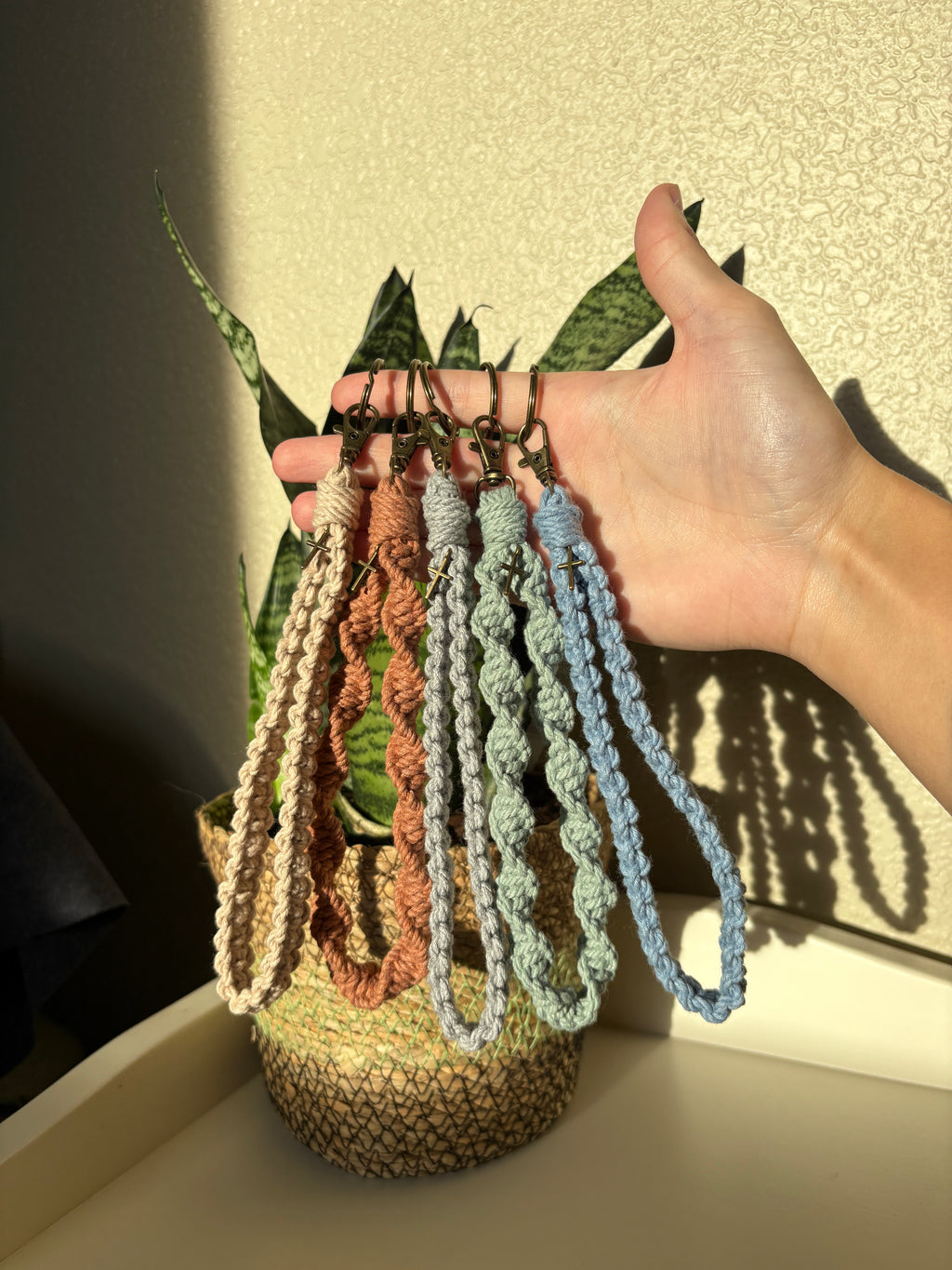 Cross Wristlet Keychain