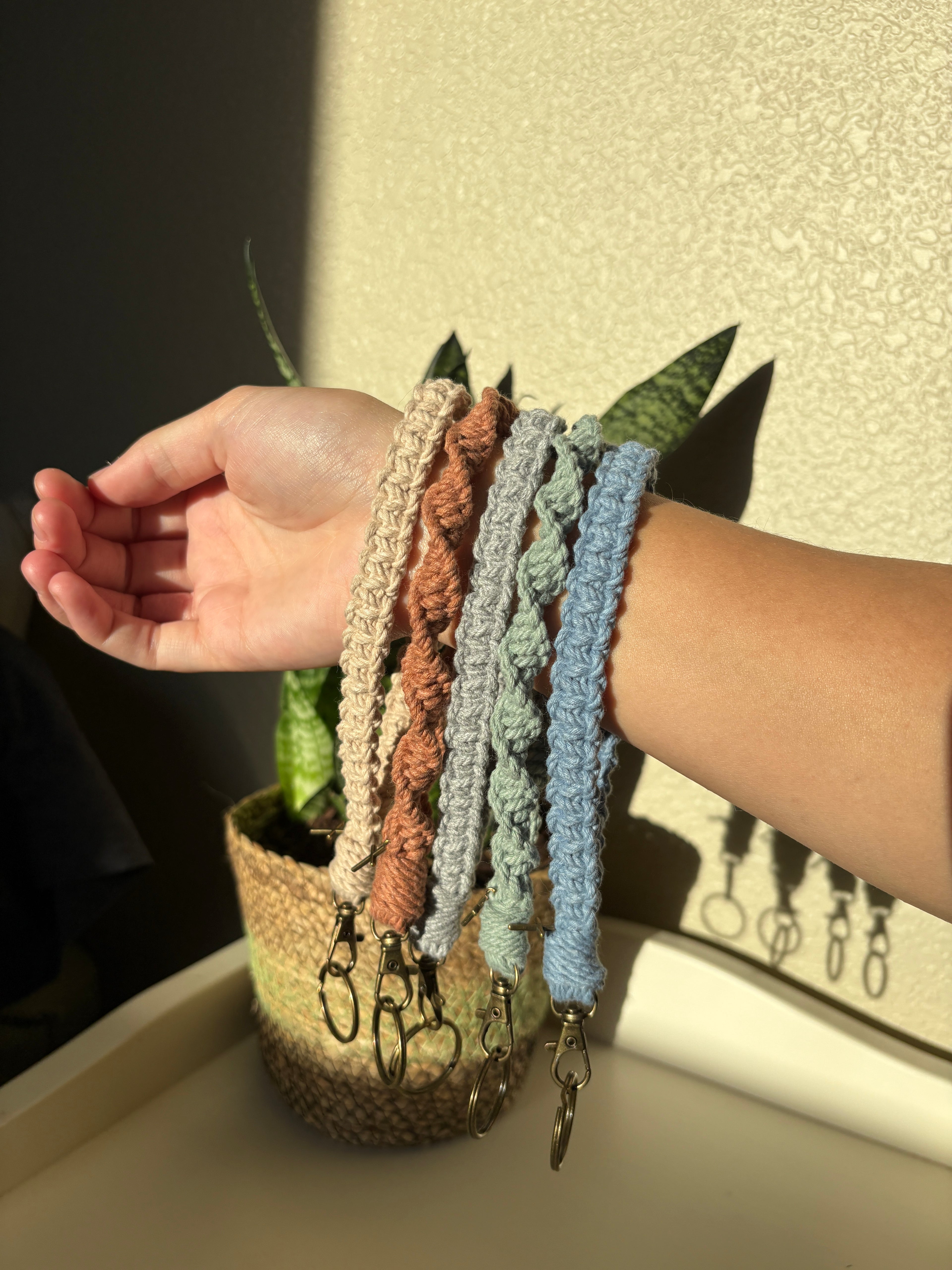 Cross Wristlet Keychain