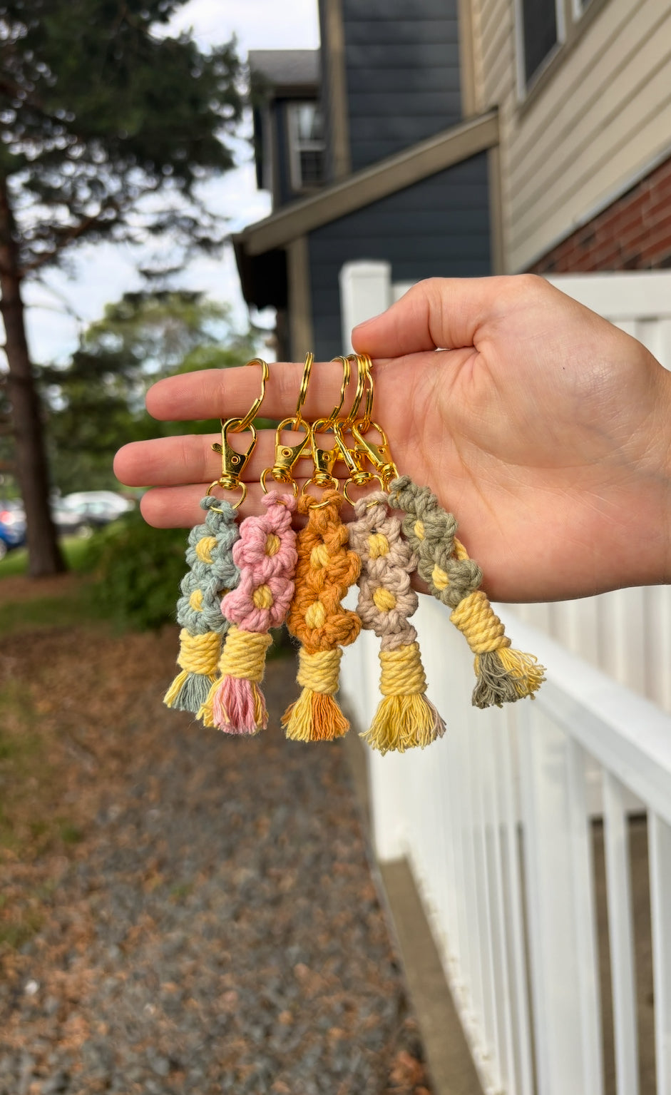 Flower Keychain